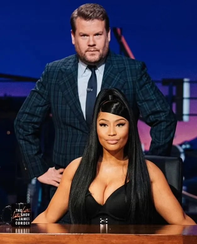 Nicki's outing comes after she took over The Late Late Show With James Corden on Thursday