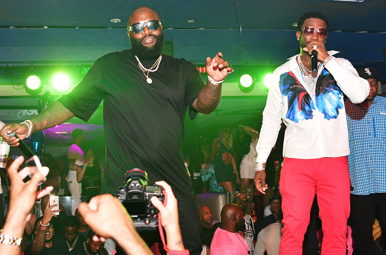 Rick Ross Reunites With Gucci Mane After Hospitalization | Billboard