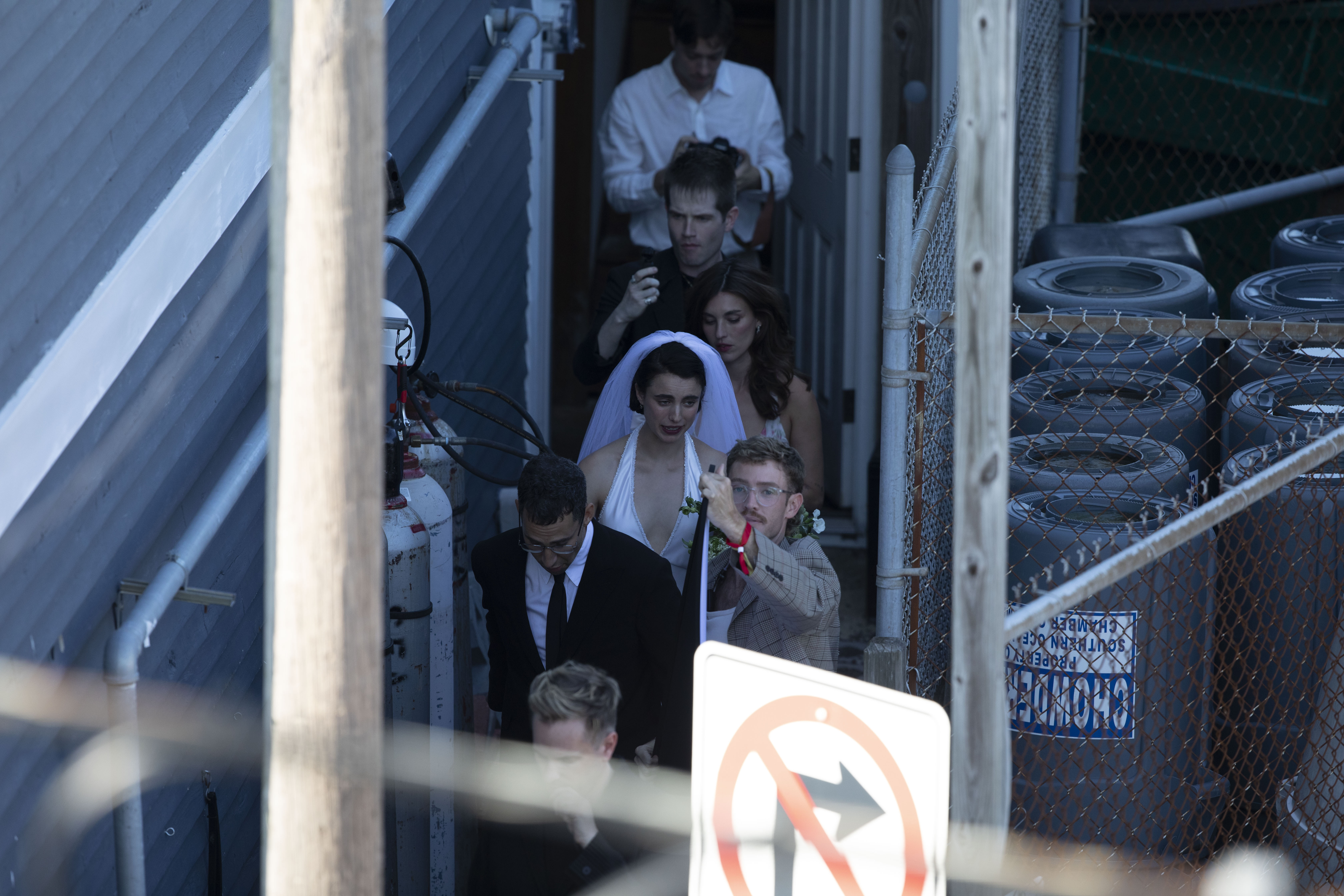 Jack Antonoff and Margarett Qualley.