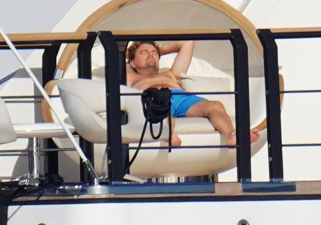 Leonardo DiCaprio Is Back to His Old Tricks, Holidays on Mega Yacht with Models - Grazia