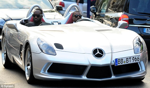 Kanye West Hits Cannes in Mercedes SLR Stirling Moss - autoevolution