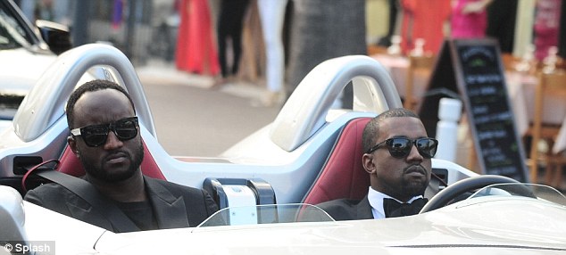 Pics: Kanye West Stunts In A Limited Edition Mercedes McLaren SLR In Cannes  : KillerHipHop.com