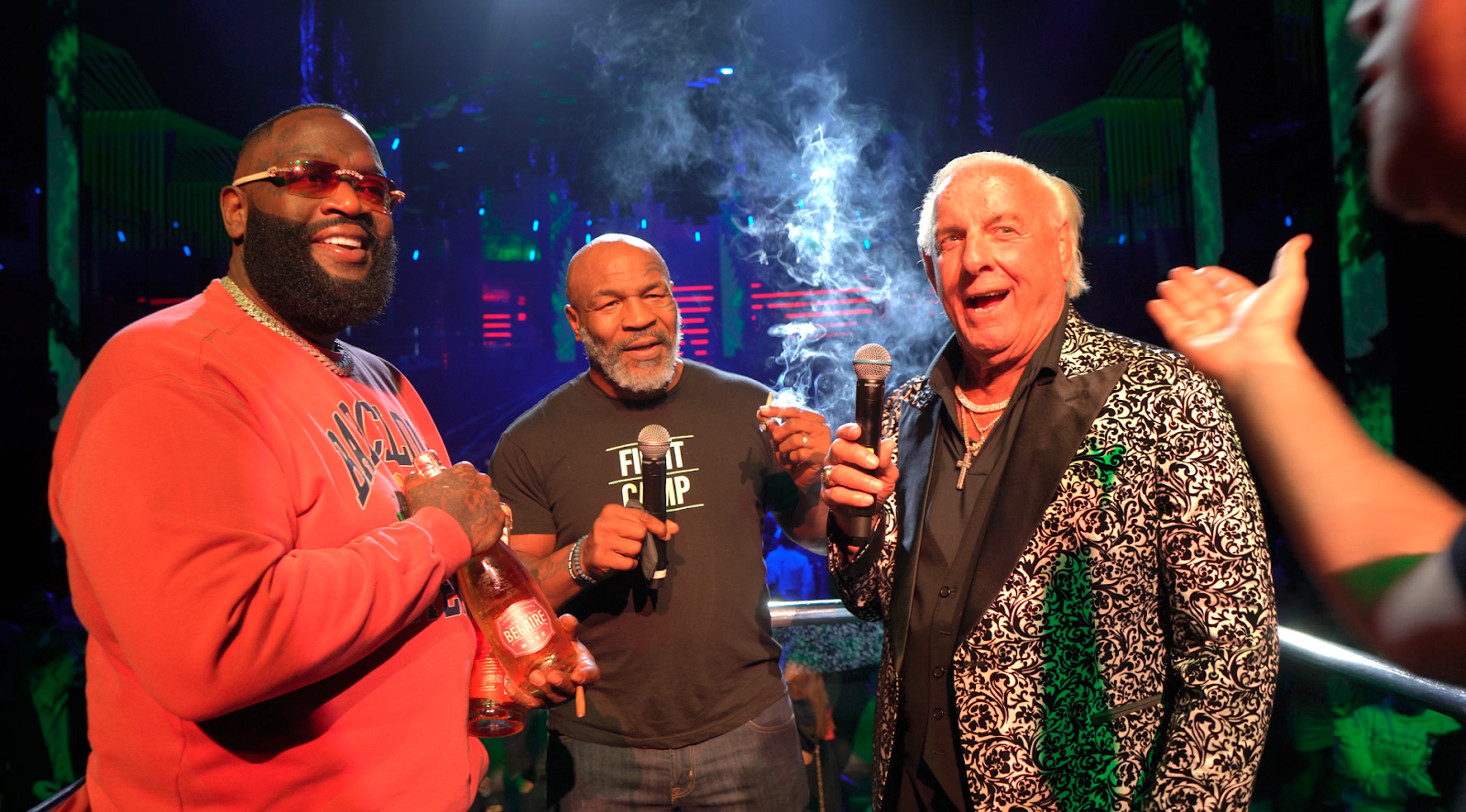 Uncensored: Benzinga Hosts Epic LIV Afterparty With Rick Ross, Ric Flair  And Mike Tyson
