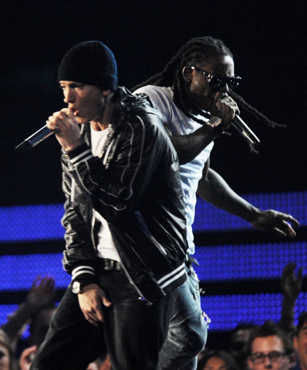 Just for fun! Who do you think would've won,eminem dissed Wayne on won't  back down imagine if Wayne dropped a diss back then. : r/Eminem