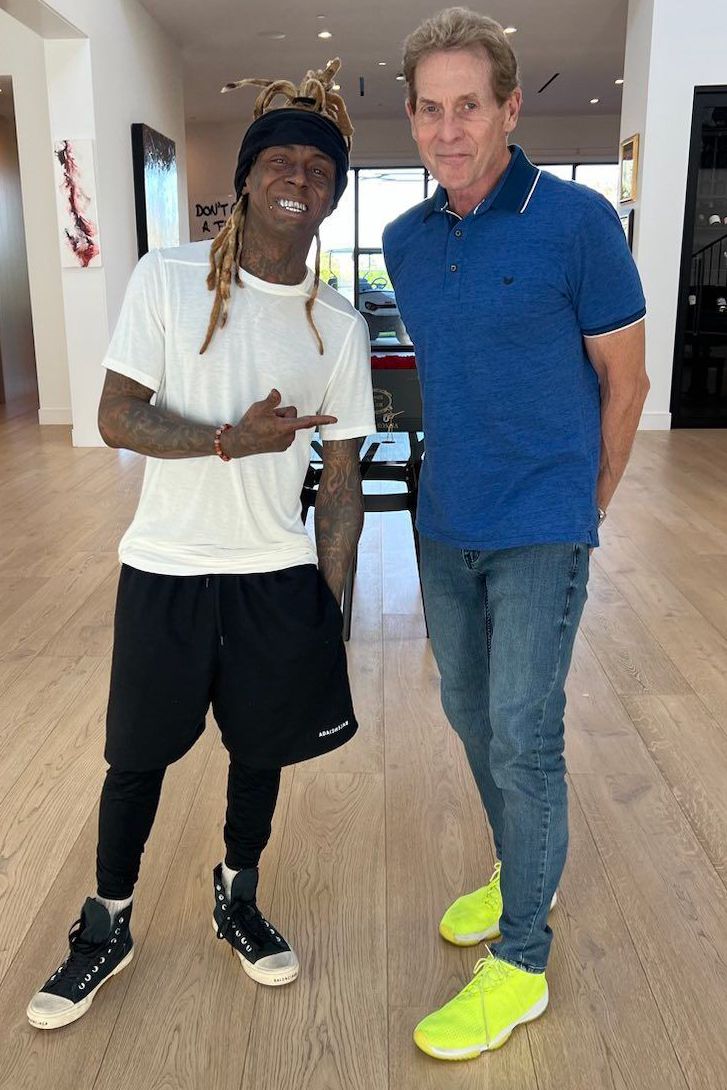 Lil Wayne and Skip Bayless Discuss Their Unlikely Friendship (Exclusive)