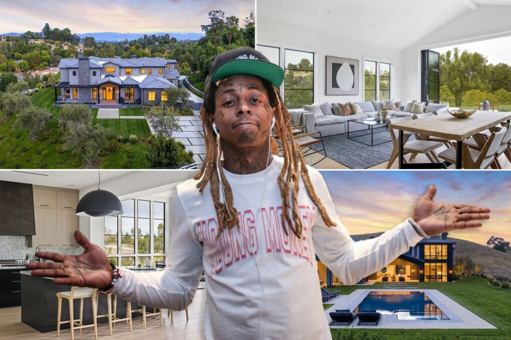 Inside Lil Wayne's new $21 million LA mansion he bought after Presidential  pardon from Donald Trump - realestate.com.au