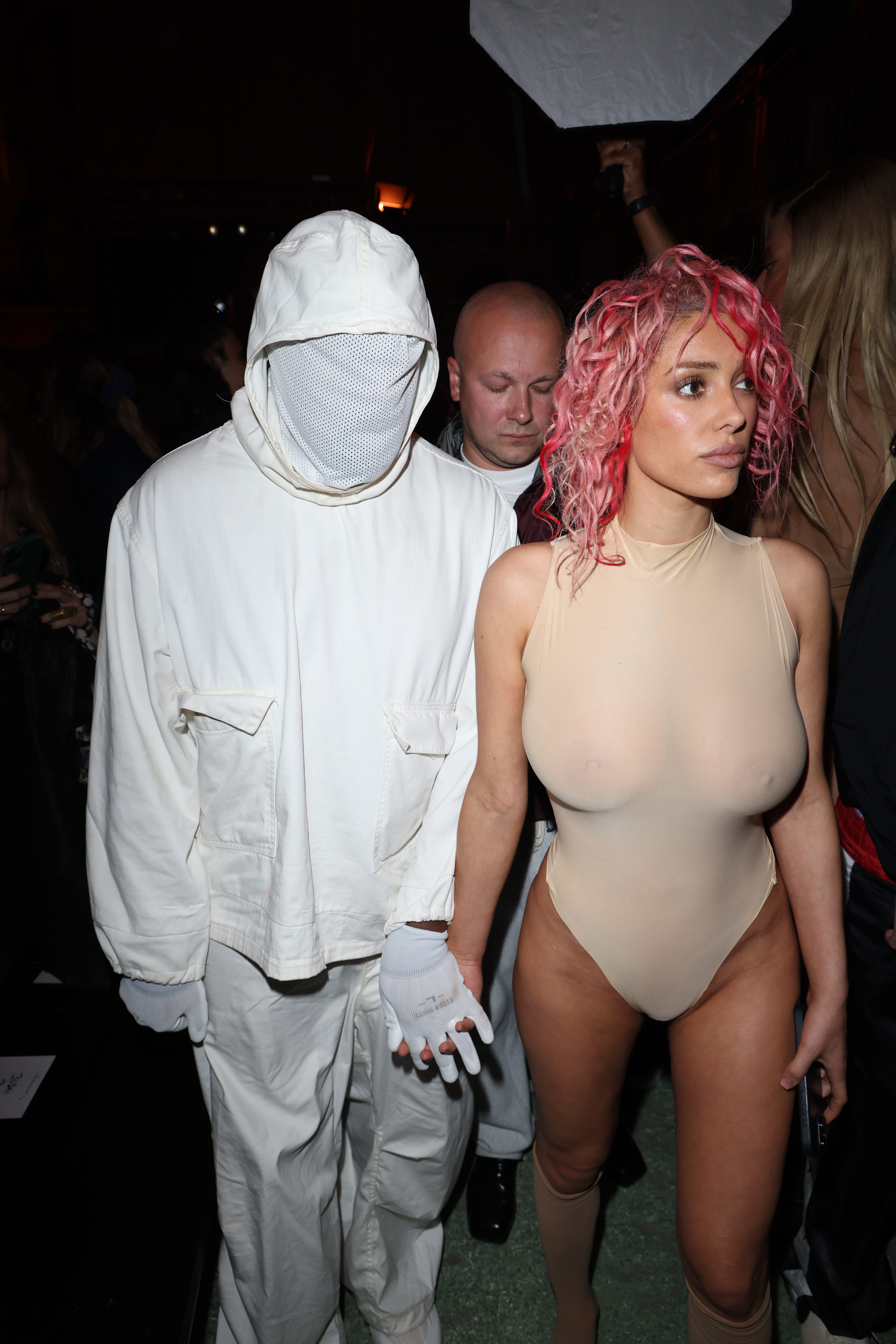 Kanye West and his wife Bianca Censori were spotted at a glitzy event this week