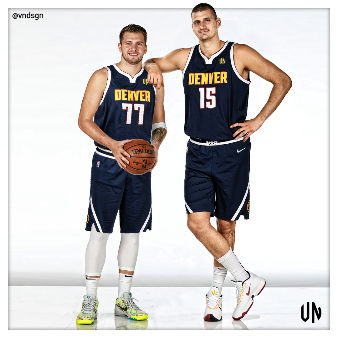 r/denvernuggets - Seeing Jokic and Doncic at the NBA All Star practice and on the Team LeBron made me wonder, what if they played together?