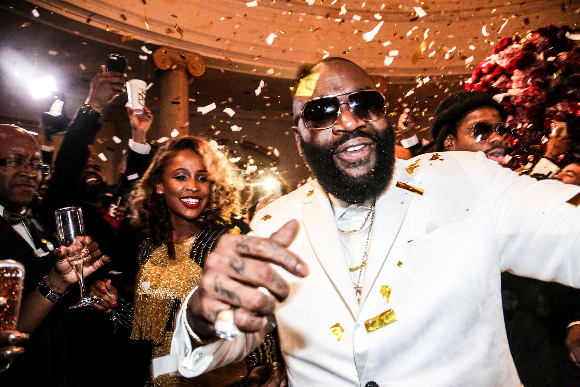 An Exclusive Look Inside Rick Ross's 40th Birthday Bash | GQ