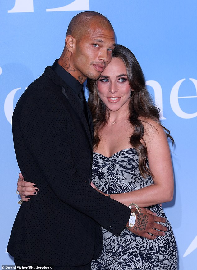 Jeremy Meeks (left) met Chloe Green (right) — daughter of former king of the High Street Sir Philip Green — in 2017