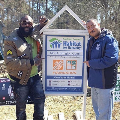 Rick Ross Gives Back With Habitat For Humanity | Essence