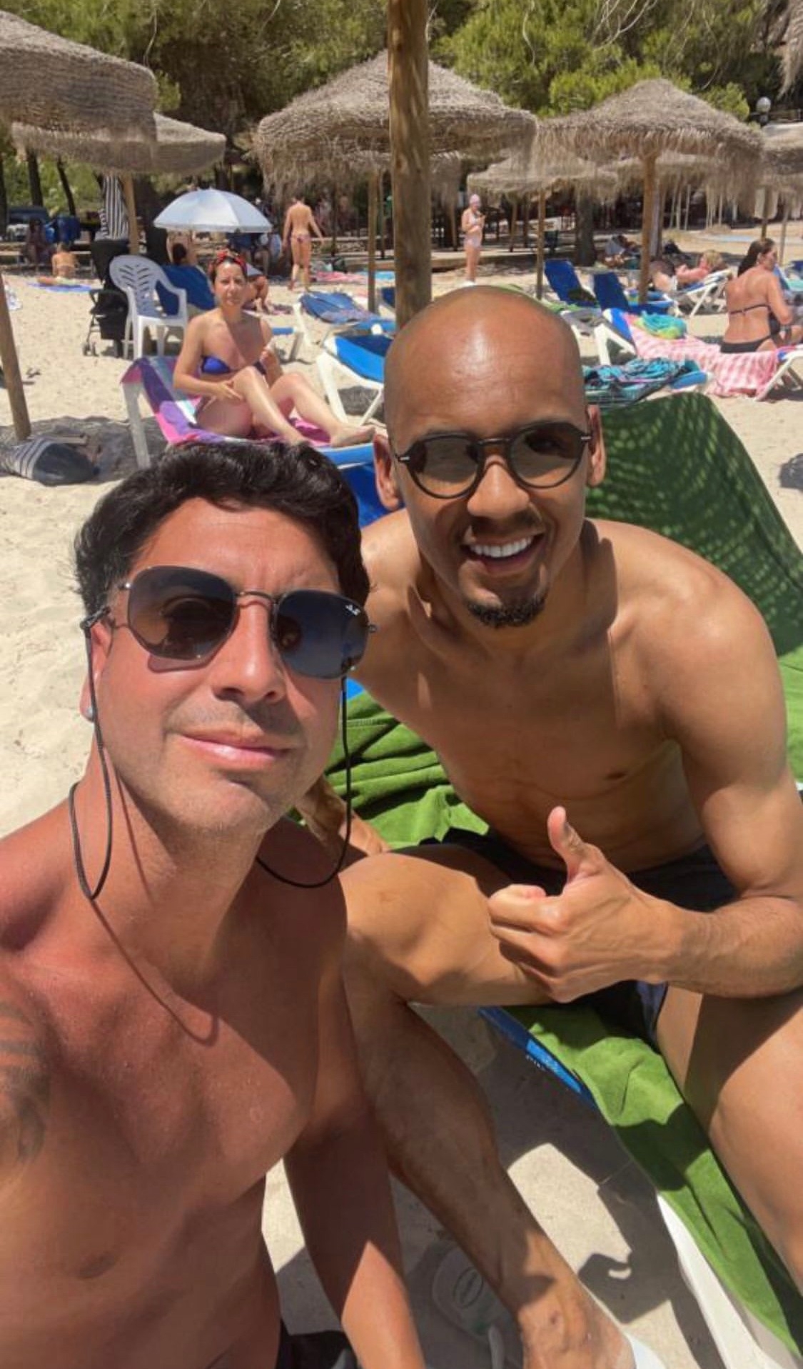 Lad Opens Up About Meeting 'Very Humble' Fabinho On Holiday In Majorca