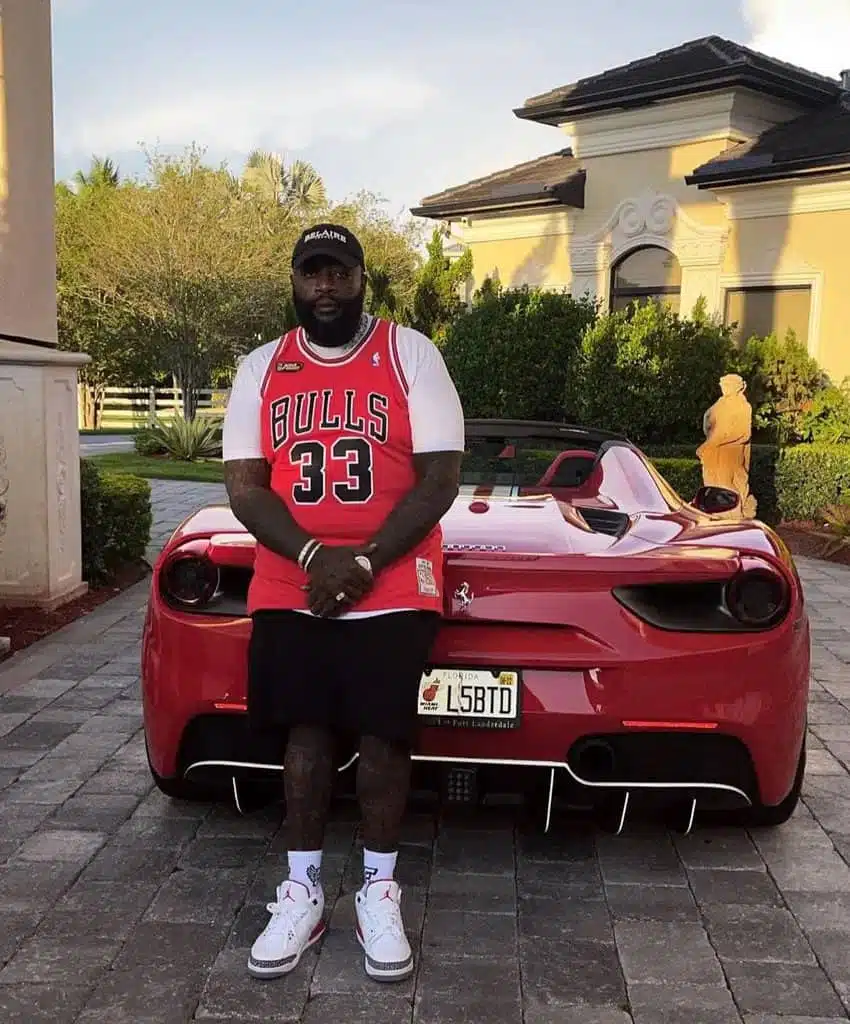 Inside Rick Ross' collection of more than 100 cars