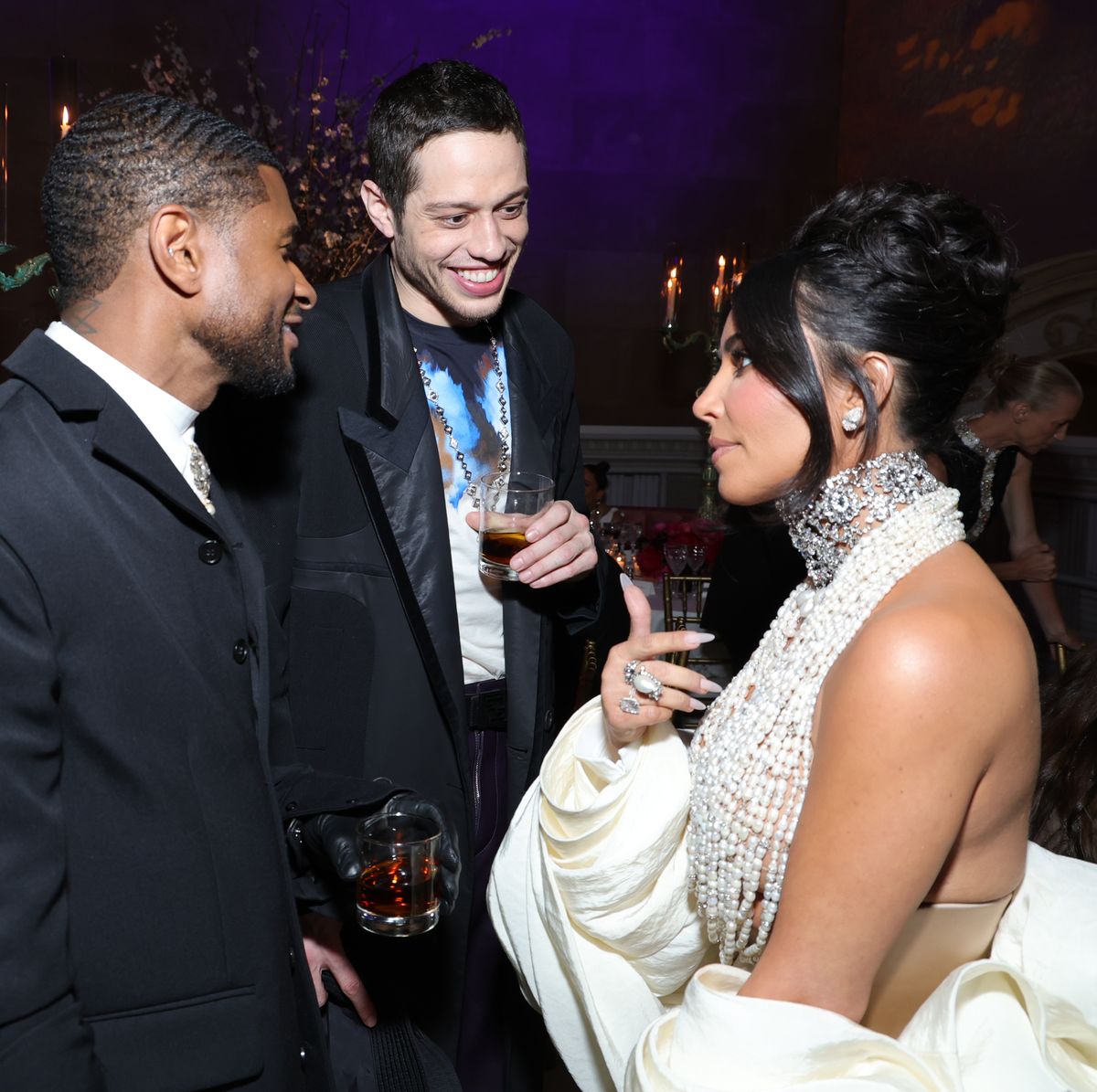 What Kim Kardashian and Ex-Boyfriend Pete Davidson Talked About at the Met  Gala