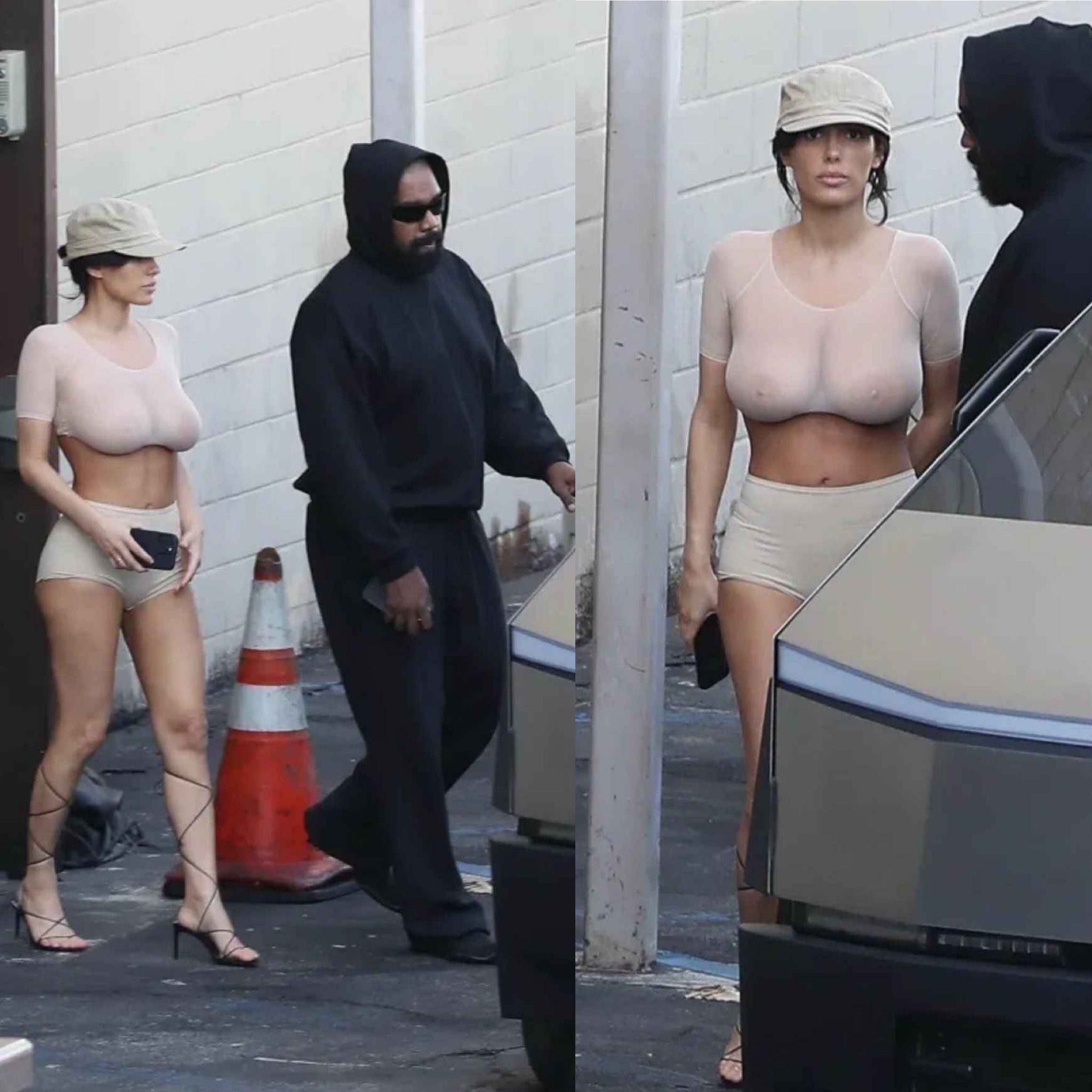 Daily Loud on X: "New photo of Kanye West and his wife Bianca Censori   https://t.co/674h5eBzuI" / X