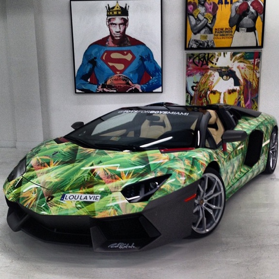 Nike LeBron 11 Inspired Lamborghini Aventador