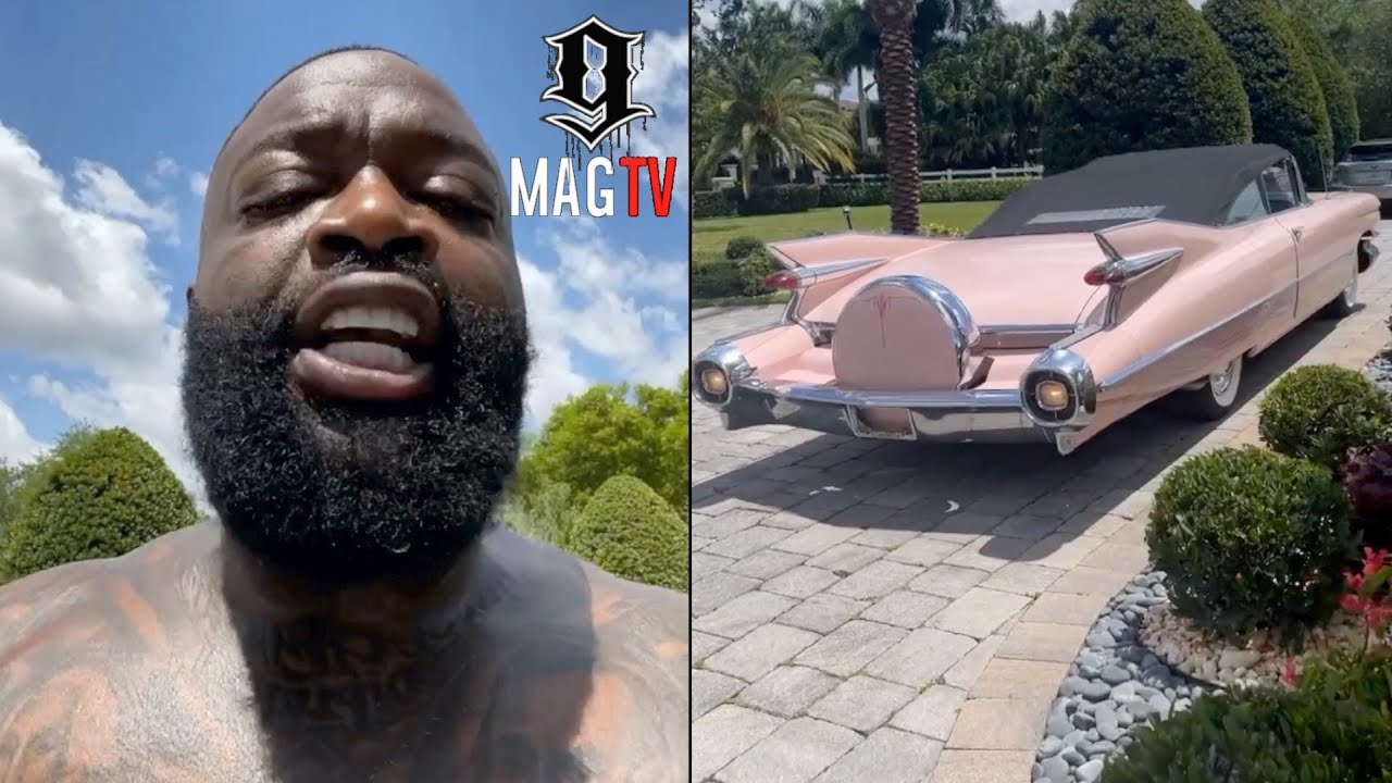 Rick Ross Claims His 1959 Cadillac Got A BBL! 