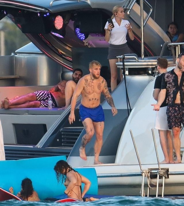 Video From Jake Paul's Private Party on $400 Million Yacht with Jeff Bezos  Lookalike Released - EssentiallySports