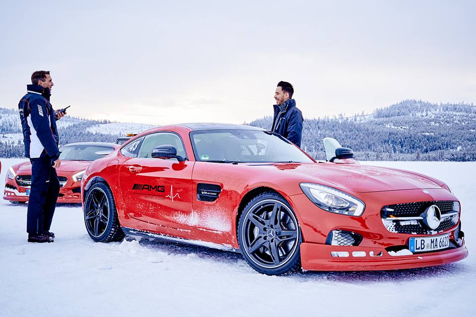 Linkin Park Visits the Mercedes-AMG Driving Academy - BenzInsider.com - A  Mercedes-Benz Fan Blog