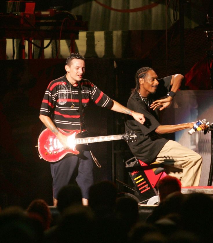 Chester Bennington and Snoop Dogg