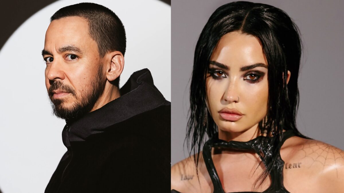 Mike Shinoda On Working With Demi Lovato: "She's Got A Superpower"