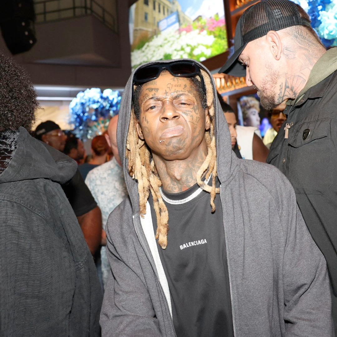 Lil Wayne Joins JAY Z At Star Studded The 40/40 Club Pop Up Event