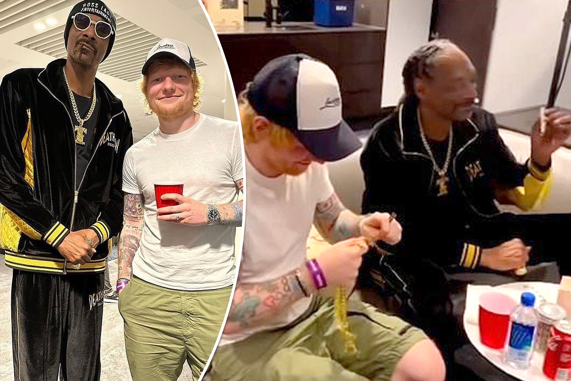 Ed Sheeran got so high with Snoop Dogg he couldn't see straight