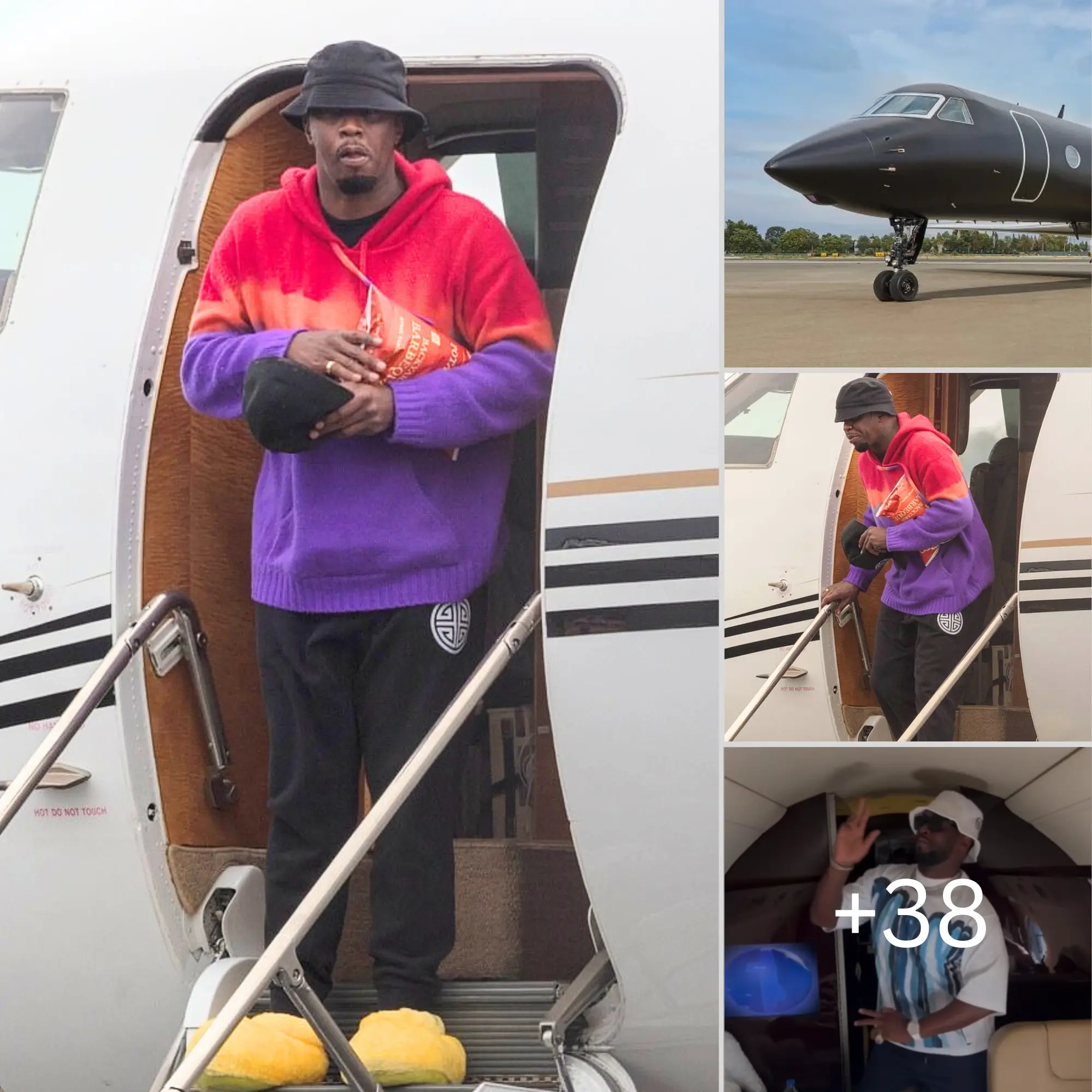 Diddy Uses Private Loveair Llc Jet To Fly To A Caribbean Island Amid